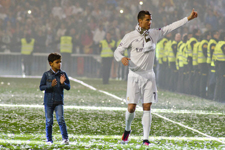 Real Madrid UEFA Champions League Siegesfeierin Madrid