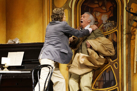 Theaterprobe 'Pension Schöller' in Berlin