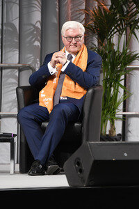 Steinmeier auf dem 36. Deutschen Evangelischen Kirchentag in Berlin