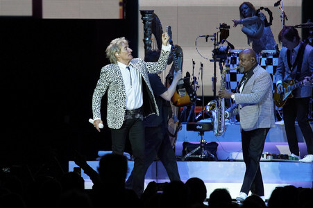 Konzert von Rod Stewart in Berlin