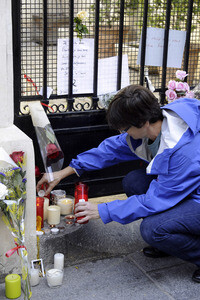 Madrid in Trauer um Opfer der Terroranschläge in Paris
