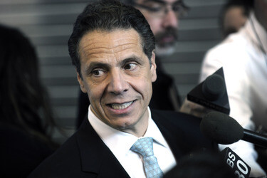 Pressetermin zur Modernisierung der Infrastruktur, New York