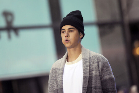 Justin Bieber in der NBC-Show 'Today' in New York