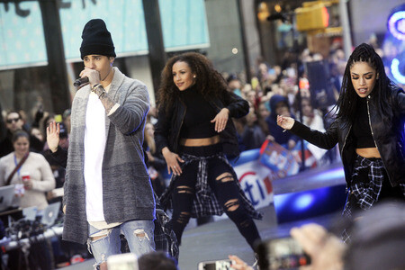 Justin Bieber in der NBC-Show 'Today' in New York