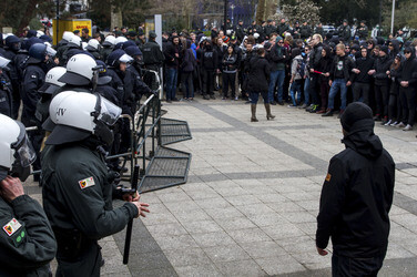 Demonstration gegen Neonazis, Dortmund