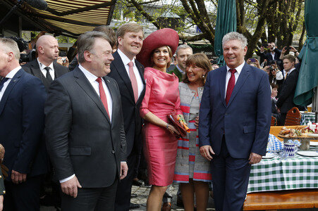 König Willem-Alexander und Königin Maxima der Niederlande in München