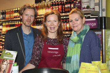 Verkaufsstart der Veganprodukte 'Vevenga' von Marion Kracht, Hamburg