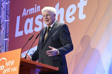 Armin Laschet Wahlkampfveranstaltung in Bergisch Gladbach