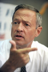 Martin O'Malley holds immigration roundtable at the New York Immigration Action Fund
