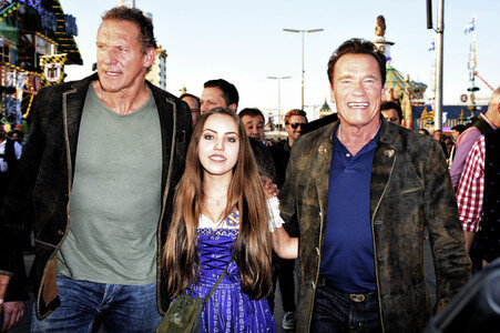 Arnold Schwarzenegger auf dem Oktoberfest 2017 in München