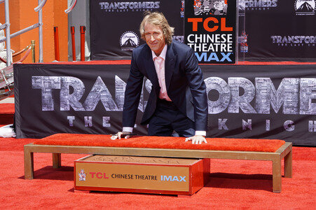 Hand and Footprint Ceremony mit Michael Bay in Los Angeles