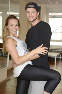 Tanz-Training für die Show 'Stepping Out'