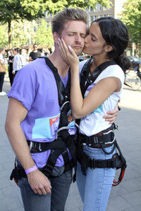 Milka Charity House-Running-Event in Hamburg