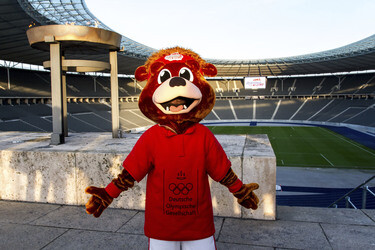 Entzündung des Olympischen Feuers, Berlin