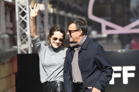 Ankunft vom François Ozon und Cast auf dem San Sebastian International Film Festival 2025