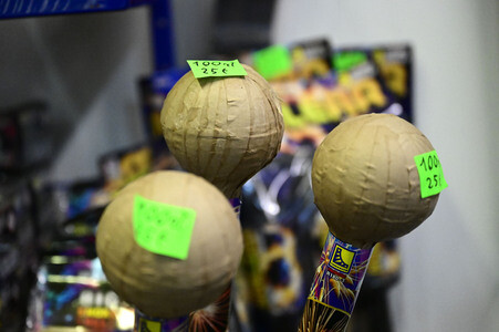 Symbolfoto Feuerwerk aus Polen