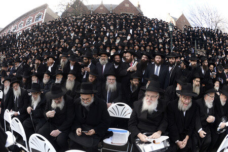 Rabbi 'Klassenfoto' in New York