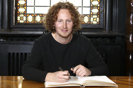 Empfang von Michael Schulte in Buxtehude