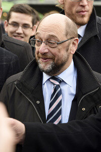 SPD-Kanzlerkandidat Martin Schulz in Darmstadt