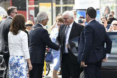 Antrittsbesuch von Frank-Walter Steinmeier in Bonn