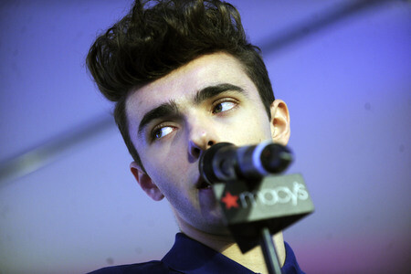 Auftritt von Nathan Sykes in New York