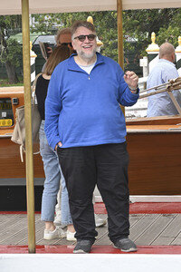 Ankunft von Guillermo del Toro am Hotel Excelsior, Internationale Filmfestspiele von Venedig 2025