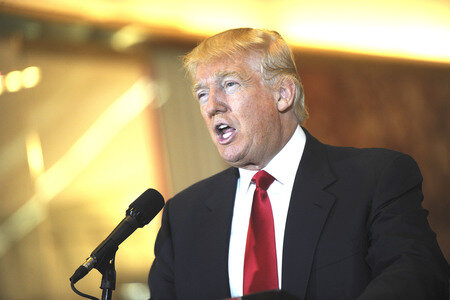 Donald Trump Pressekonferenz in New York