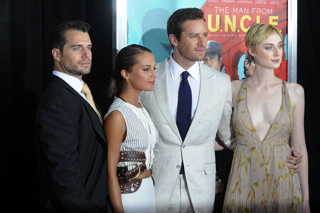 Henry Cavill, Alicia Vikander, Armie Hammer, Elizabeth Debick