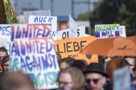 Demonstration 'Unteilbar' in Berlin