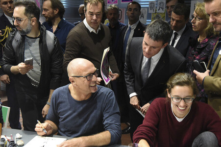 Ehrengast Frankreich Pressekonferenz auf der Frankfurter Buchmesse 2016