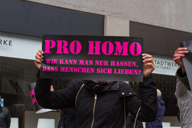 Bildungsplan-Demos in Stuttgart