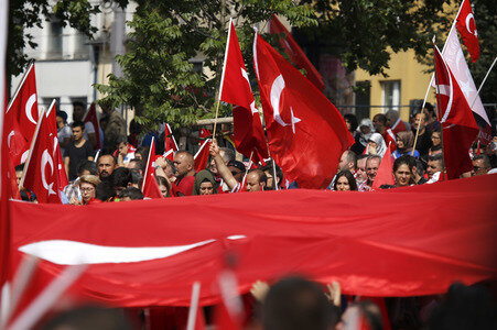Erdogan-Demo in Köln
