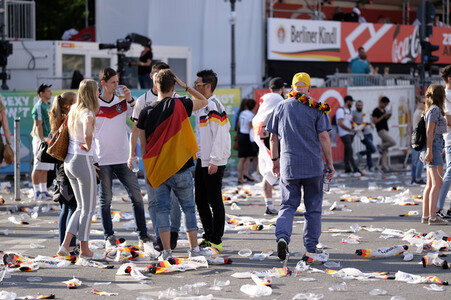 FIFA WM Public Viewing Deutschland gegen Südkorea in Berlin