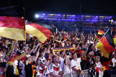 WM-Fanmeile beim Finalspiel Deutschland gegen Argentinien, Berlin