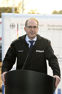 Kommunikationsübung MURE 26 auf dem Truppenübungsplatz Oberlausitz in Weißkeißel