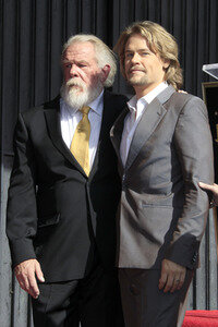 Nick Nolte erhält einen Stern auf dem Hollywood Walk of Fame in Los Angeles