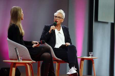 Leonie Plaar auf der Frankfurter Buchmesse 2025 in Frankfurt