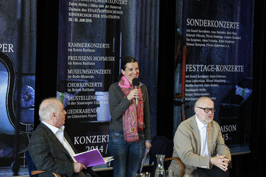 Jahrespressekonferenz der Staatsoper im Schiller Theater, Berlin