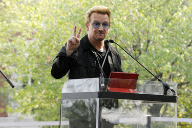 Amnesty International Ehrung für John Lennon in New York