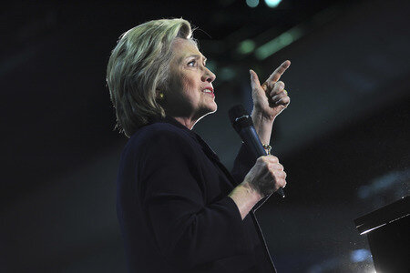 Walkampfrede von Hillary Clinton in New Jersey