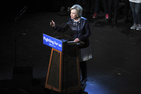 Hillary Clinton in New York