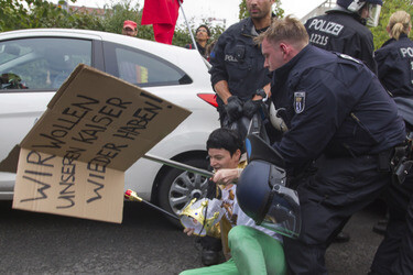Gegendemonstration zum 'Marsch für das Leben', Berlin