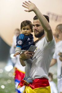 Real Madrid UEFA Champions League Siegesfeierin Madrid