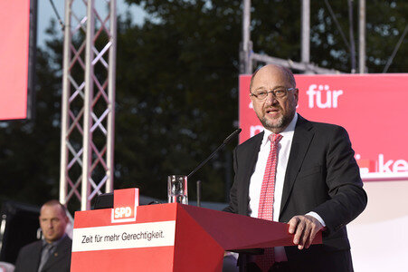Wahlkampfveranstaltung mit Martin Schulz in Köln