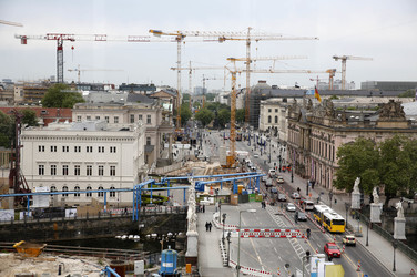 Stadtschloss Baustelle, Berlin