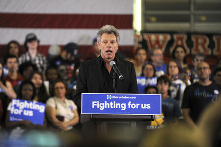 Wahlkampfrede von Hillary Clinton  in Newark