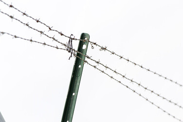 Flüchtlinge im Flüchtlingslager in Calais