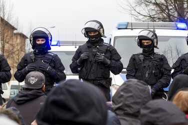 'Cottbus nazifrei' Demonstration, Cottbus