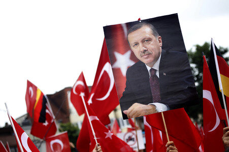 Erdogan-Demo in Köln