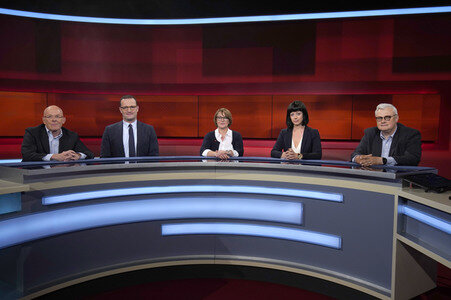 Talkshow 'hart aber fair' in Berlin